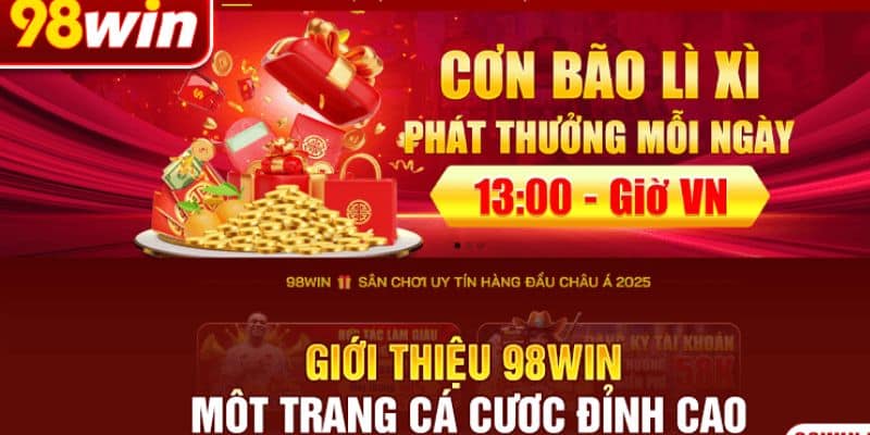 98Win nhà cái top 1 trong làng cá cược